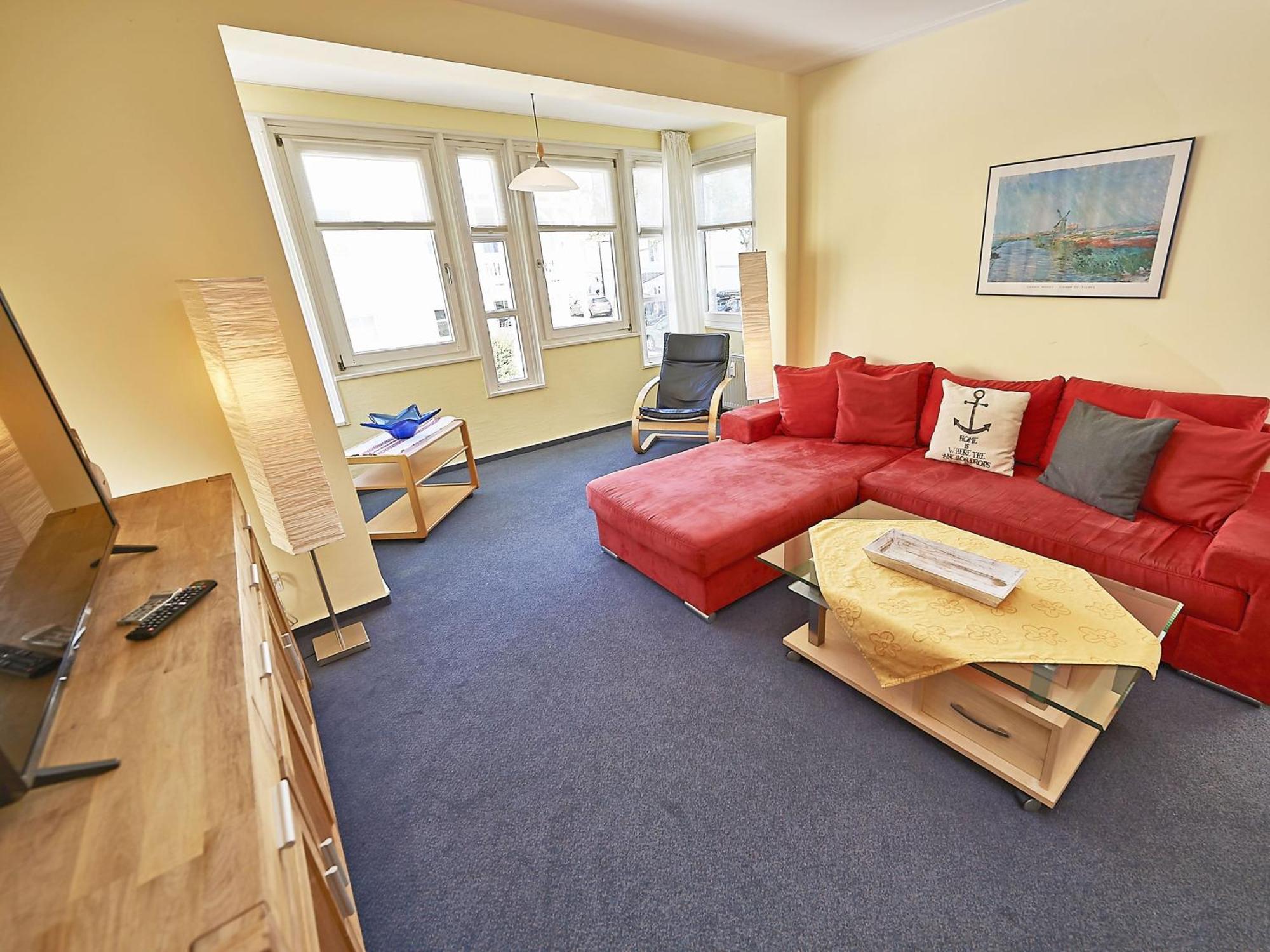 Seitlicher Meerblick, Nur 50 Meter Zum Strand Binz Luaran gambar